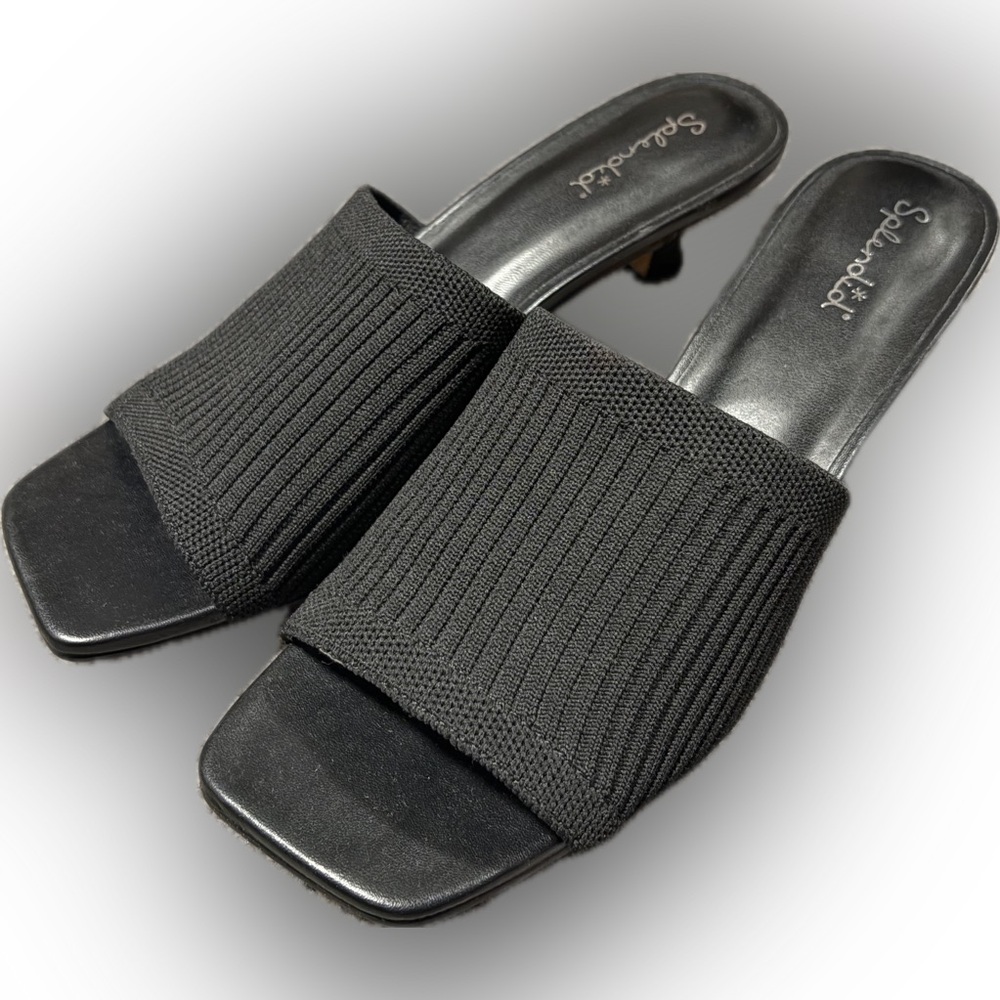Hadley Kitten Heel Slide Sandal - Picture 7 of 7